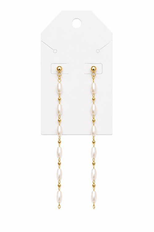 Pearl Duster Earrings