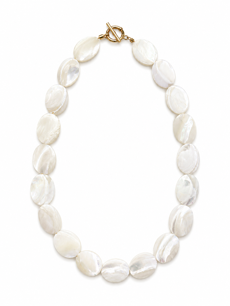Seaside Necklace – handmade beaded jewelry by EmJ Jewels