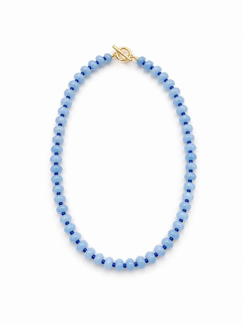 Blue Beaded Necklace